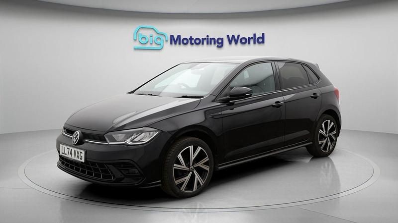 Used VW Polo R-line 95 HP (69 kW) 2025 Black Hatchback