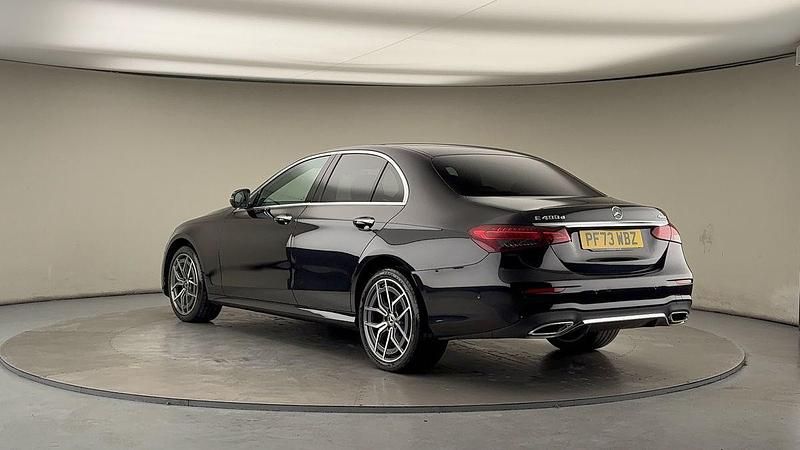 Used Mercedes E400 AMG line 330 HP (242 kW) 2023 Obsidian black Sedan