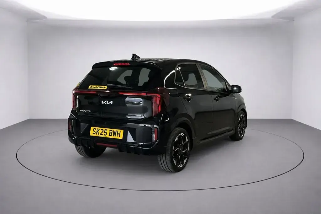 Used Kia Picanto GT-Line S 77 HP (56 kW) 2025 Black Hatchback