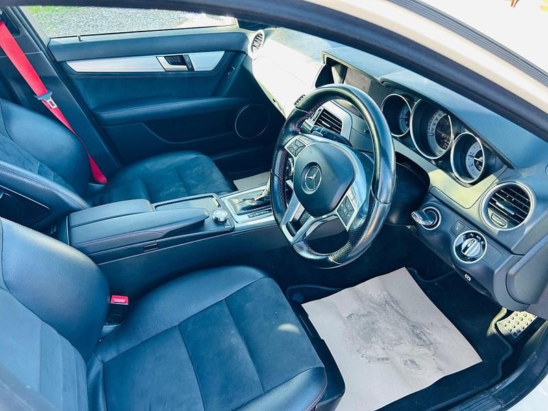 Used Mercedes C220 AMG 2012 White Estate