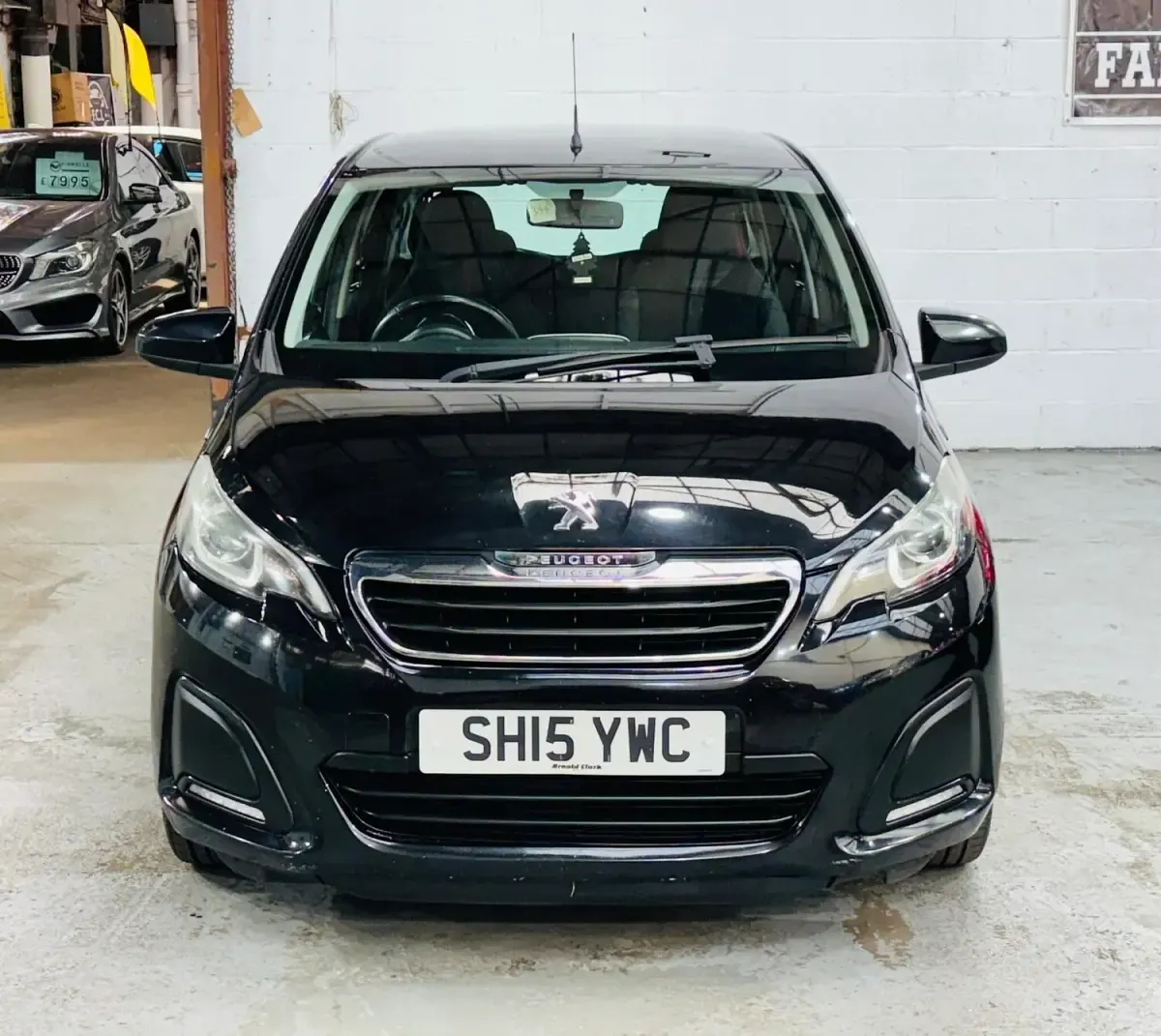 Used Peugeot 108 Active 2015 Black Hatchback