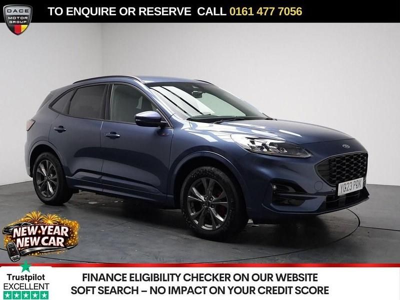 Blue Used 2023 Ford Kuga ST-Line SUV | £19,480 (Good price) - Image 1/4