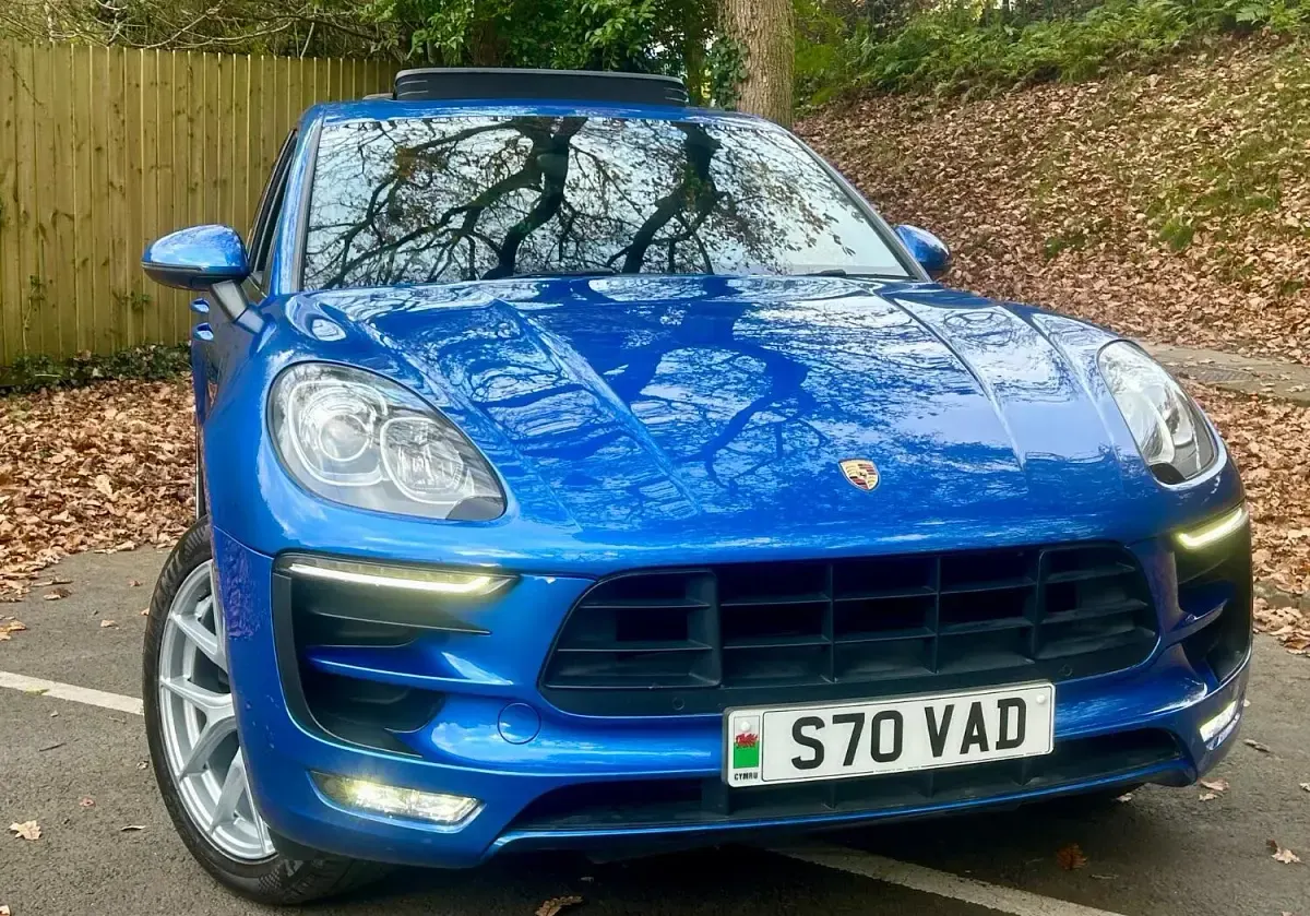 Used Porsche Macan 252 HP (185 kW) 2014 Blue SUV