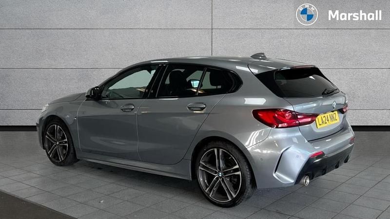 Used BMW 118 M Sport 136 HP (100 kW) 2024 Skyscraper grey metallic Hatchback