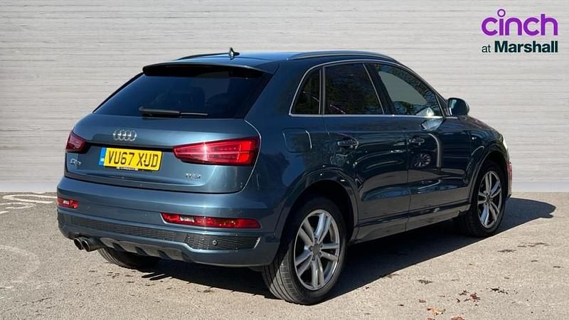 Used Audi Q3 S-Line 150 HP (110 kW) 2017 Blue SUV