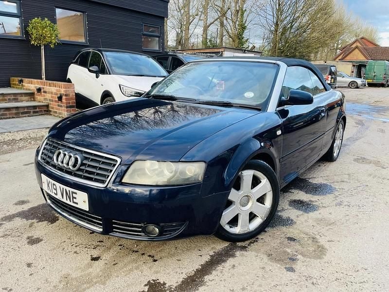 Used Audi A4 Cabriolet Sport 170 HP (125 kW) 2004 Blue Cabriolet