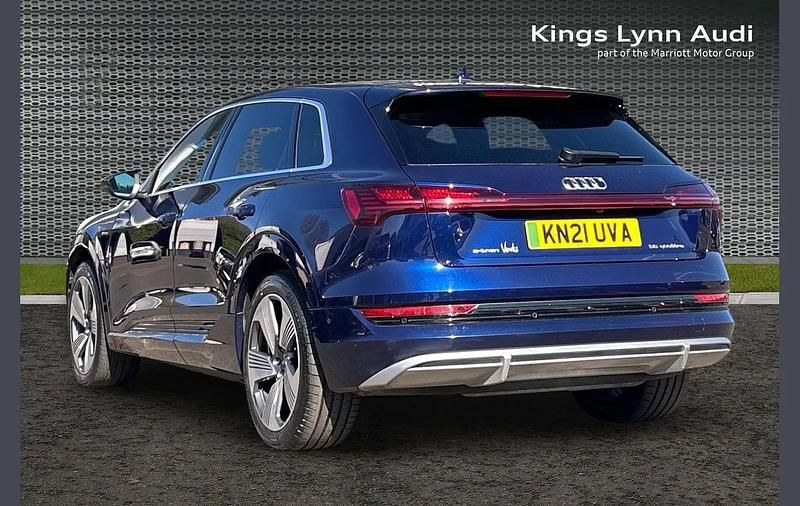 Used Audi e-tron S-Line 300 kW (408 HP) 2021 Blue SUV