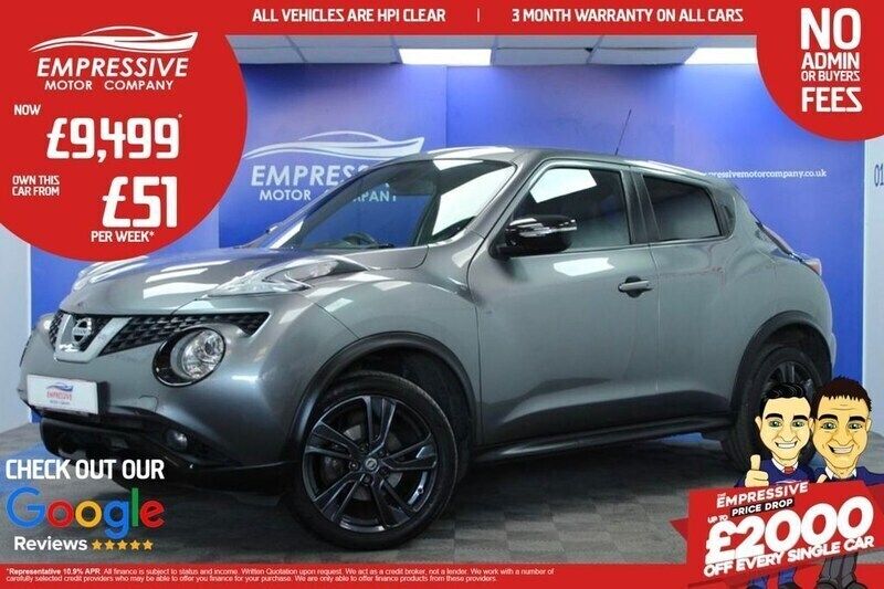 Grey Used 2017 Nissan Juke N-Connecta SUV | £9,499 (Expensive) - Image 1/4