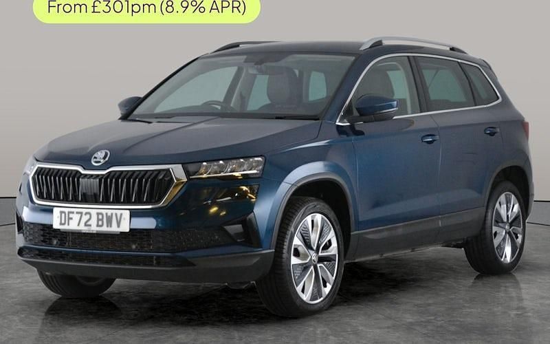 Used Skoda Karoq SE L 150 HP (110 kW) 2023 Blue SUV