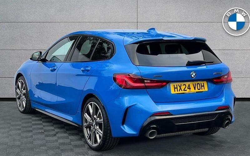 Used BMW M135 Performance 306 HP (225 kW) 2024 Misano blue Hatchback