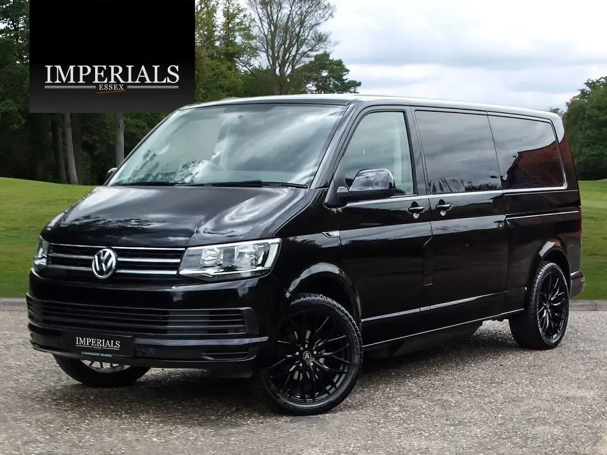 Used VW T6 SE 150 HP (110 kW) 2017 Black Van
