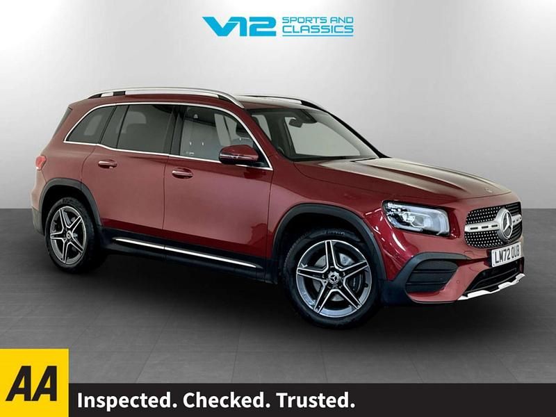 Red Used 2022 Mercedes GLB200 AMG line SUV | £25,995 (Fair price) - Image 1/2