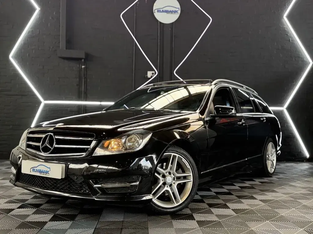 Used Mercedes C220 Sport Edition 170 HP (125 kW) 2014 Black Estate