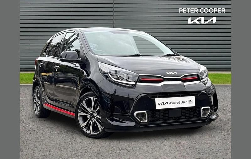 Used Kia Picanto GT-Line 99 HP (72 kW) 2023 Black Hatchback