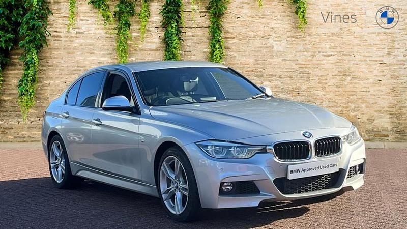 Silver Used 2018 BMW 335 M Sport Sedan | £18,741 (Fair price) - Image 1/4