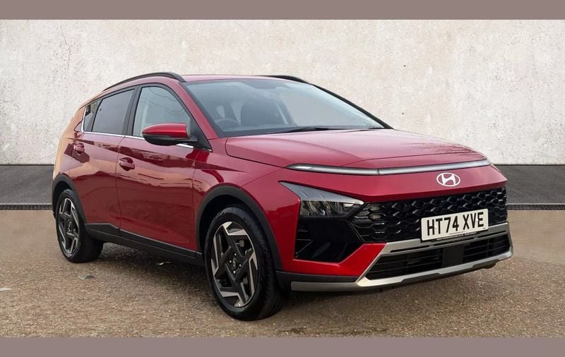 Red Used 2025 Hyundai Bayon Ultimate SUV | £18,364 (Fair price) - Image 1/4