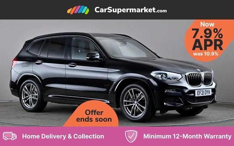 Used 2021 BMW X3 M Sport SUV | £28,976 (Good price) - Image 1/3