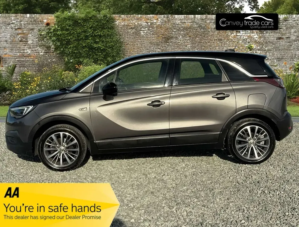 Used Vauxhall Crossland X Sport 110 HP (80 kW) 2019 Grey SUV