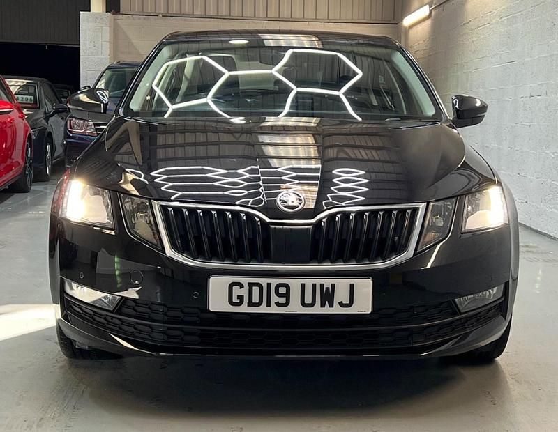 Used Skoda Octavia SE Technology 115 HP (84 kW) 2019 Black Hatchback
