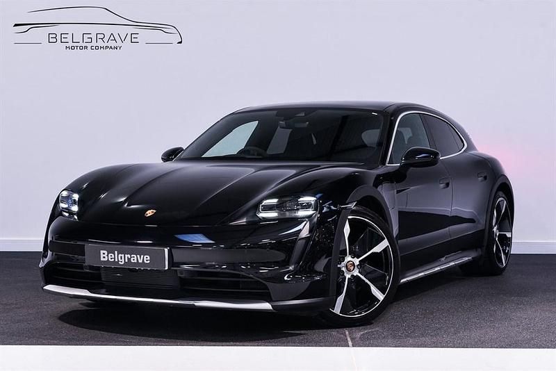 Black Used 2022 Porsche Taycan Cross Turismo Estate | £53,980 (Super price) - Image 1/3