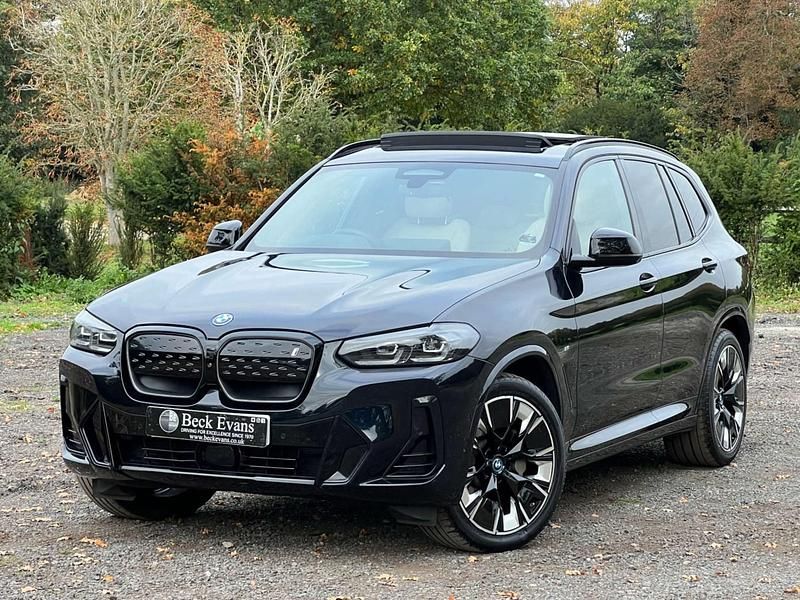 Black Used 2022 BMW iX3 M Sport SUV | £27,333 - Image 1/3