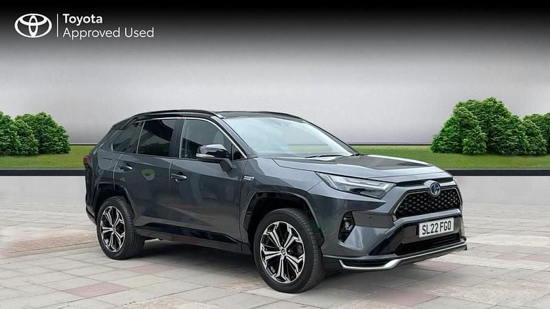 Decuma grey bitone Used 2021 Toyota RAV4 Hybrid Premium SUV | £30,490 (A bit pricey) - Image 1/2