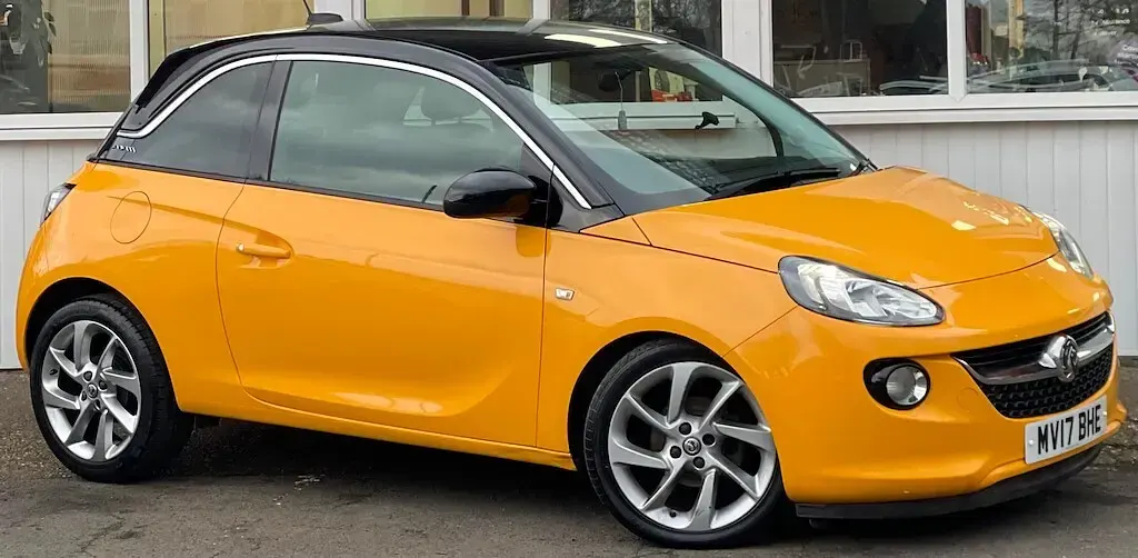 Used Vauxhall Adam Slam 70 HP (51 kW) 2017 Orange Hatchback