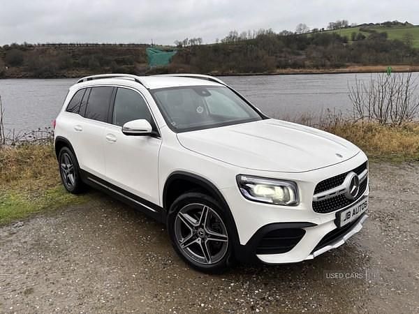 Used Mercedes GLB200 AMG line 150 HP (110 kW) 2021 White SUV