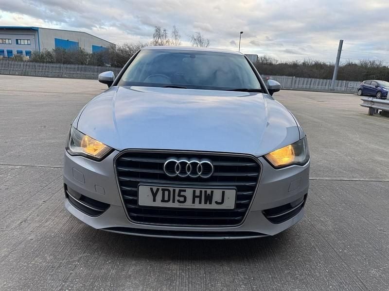 Used Audi A3 S-Line 110 HP (80 kW) 2015 Silver Hatchback