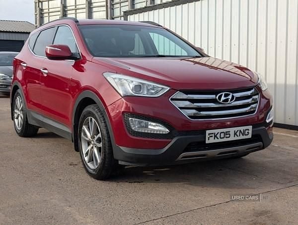 Used Hyundai Santa Fe Premium 194 HP (142 kW) 2013 Red SUV