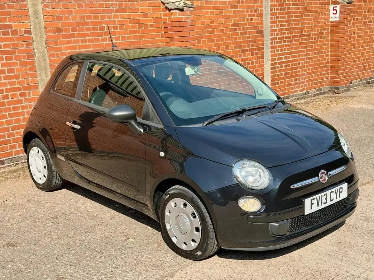 Used Fiat 500 Pop 69 HP (50 kW) 2013 Black Hatchback