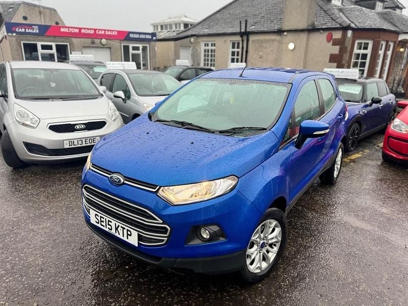 Used Ford Ecosport Zetec 2015 Blue SUV