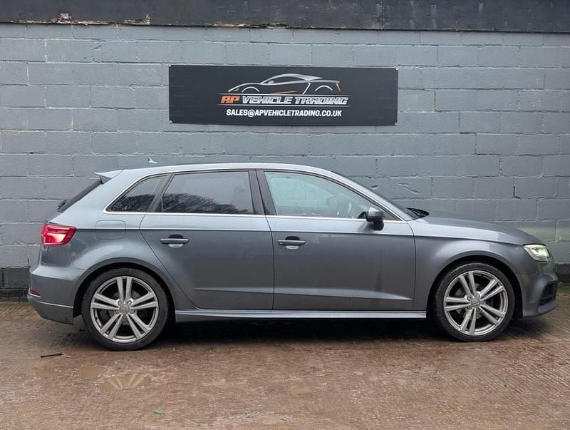Used Audi A3 S-Line 2017 Grey Hatchback