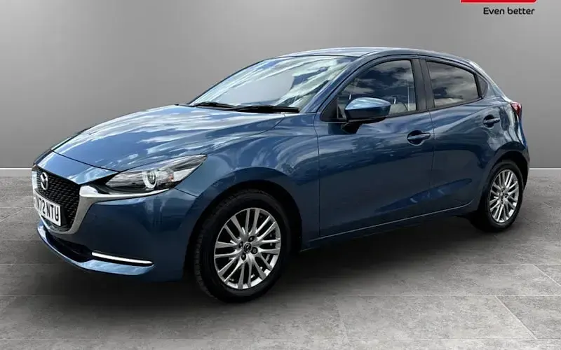 Used Mazda 2 Inclusive 90 HP (66 kW) 2022 Blue Hatchback
