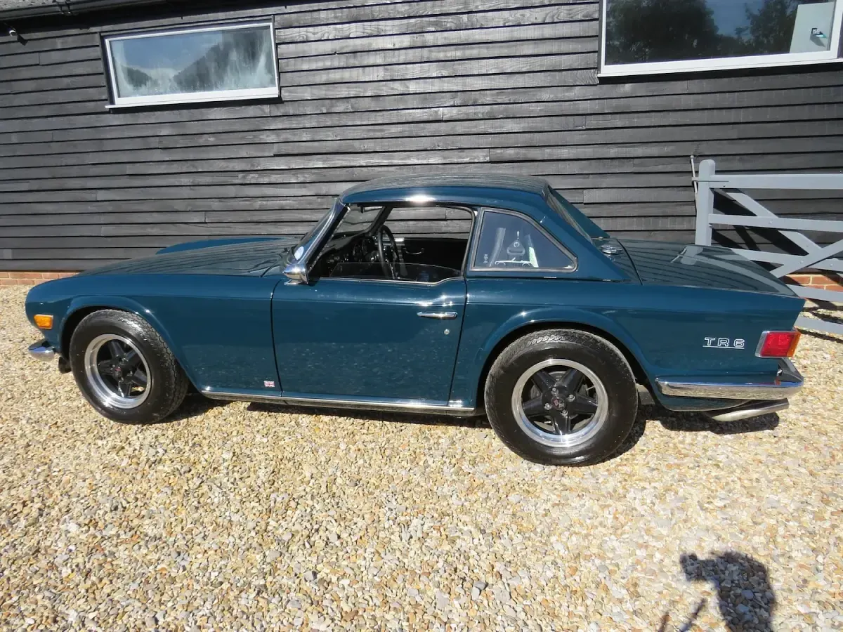 Used Triumph TR6 1976 Green Cabriolet