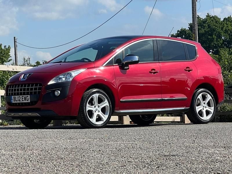 Red Used 2012 Peugeot 3008 Allure Hatchback | £2,495 (Fair price) - Image 1/3