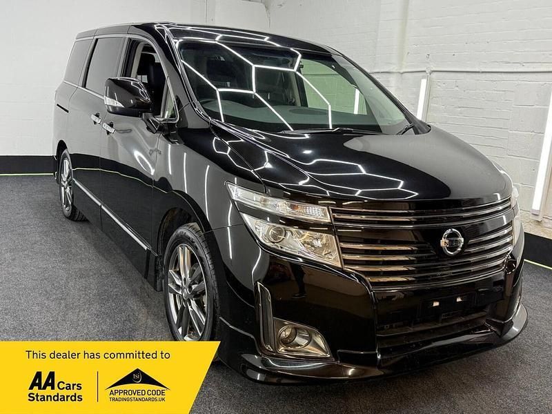 Black Used 2013 Nissan Elgrand MPV | £13,999 (A bit pricey) - Image 1/4