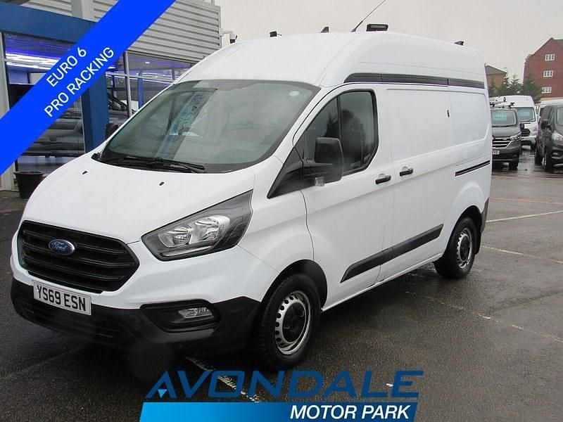 Used Ford Transit Custom 105 HP (77 kW) 2020 White Van