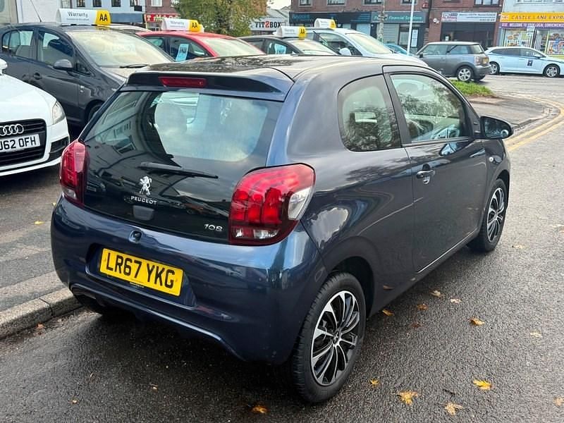 Used Peugeot 108 Active 2017 Blue Hatchback