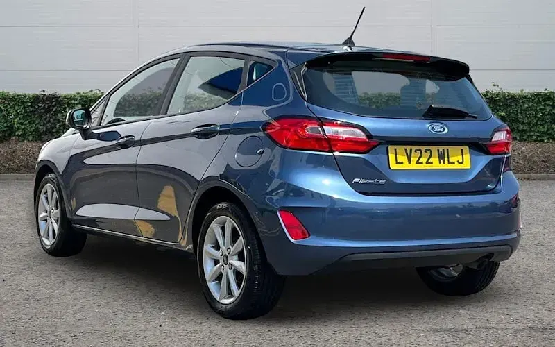 Used Ford Fiesta Trend 101 HP (74 kW) 2022 Blue Hatchback