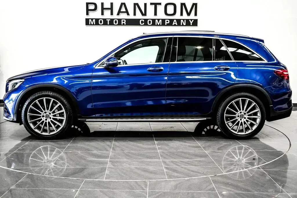 Used Mercedes GLC250 AMG Line Premium 2018 Blue SUV