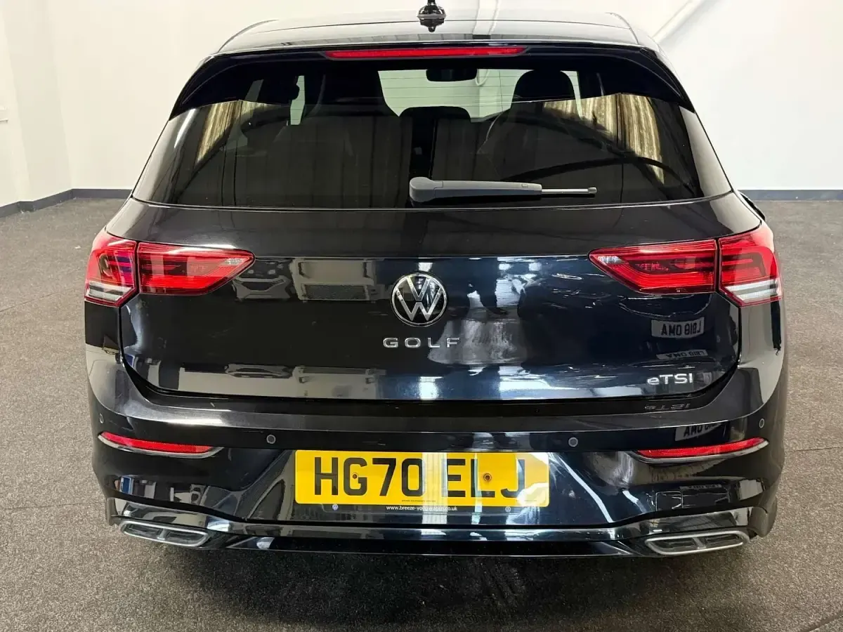 Used VW Golf VIII R-line 2020 Black Hatchback