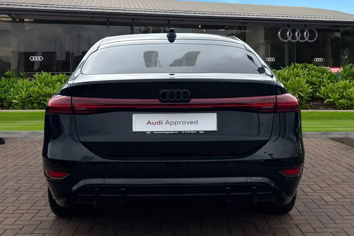 Ny Audi A6 e-tron Performance 280 kW (381 HK) 2025 Svart Halvkombi
