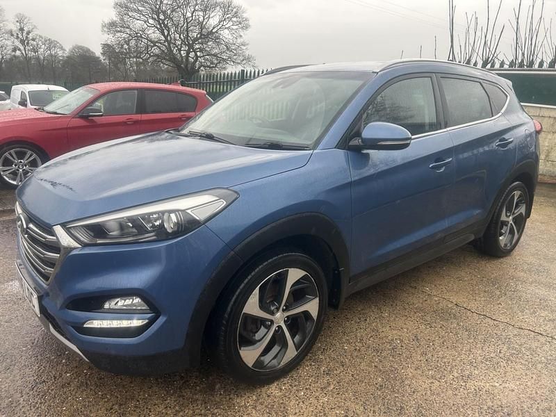 Used Hyundai Tucson Premium 2016 Blue SUV