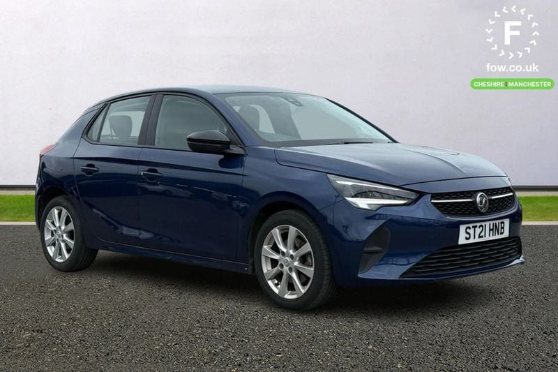 Blue Used 2021 Vauxhall Corsa Hatchback | £9,899 (Fair price) - Image 1/4