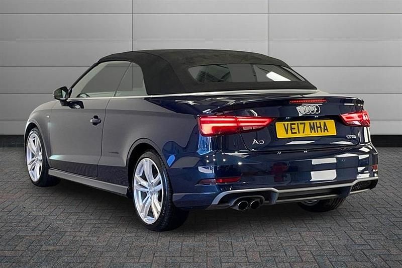 Used Audi A3 Cabriolet S-Line 150 HP (110 kW) 2017 Mythos black Cabriolet