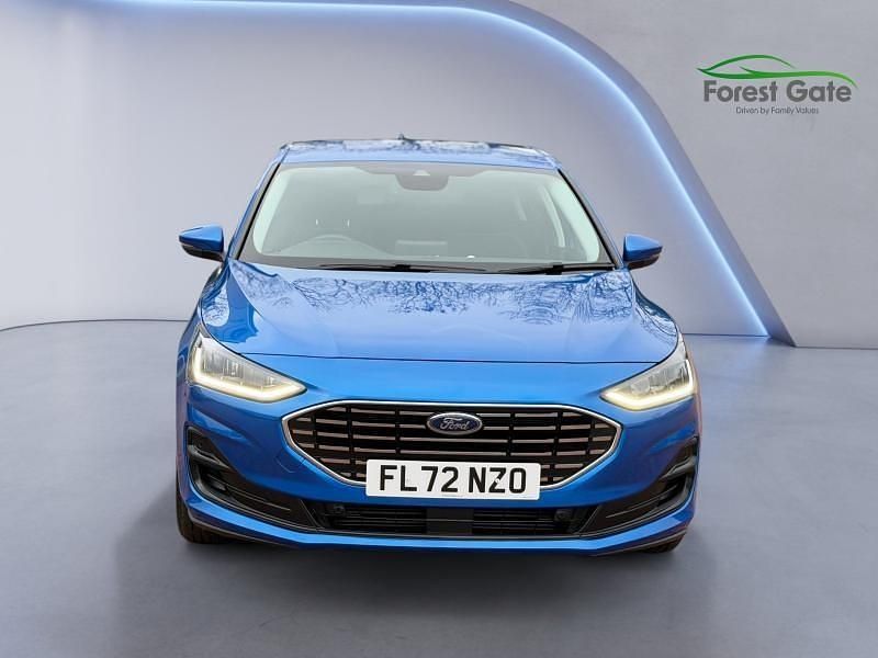 Used Ford Focus Style 125 HP (91 kW) 2022 Blue Hatchback