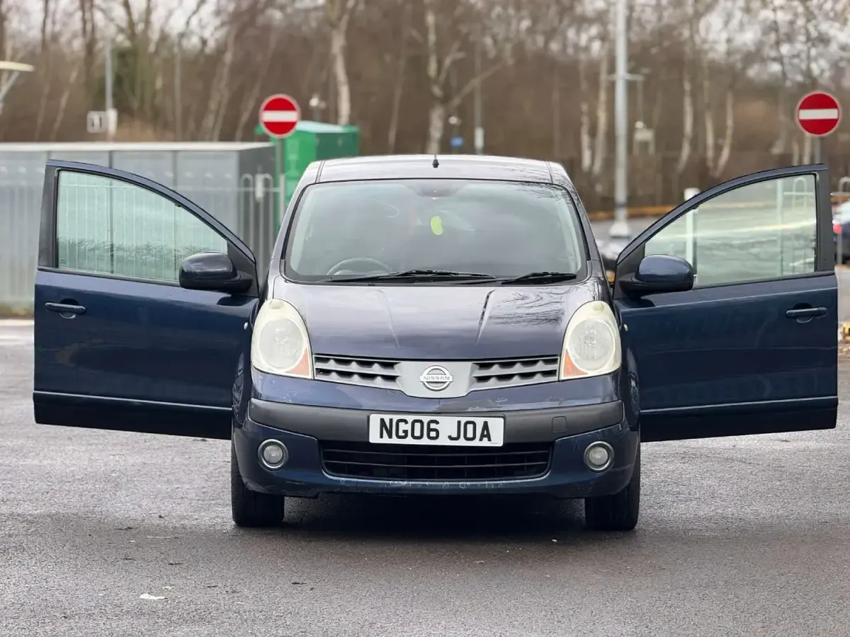 Used Nissan Note 110 HP (80 kW) 2006 Blue MPV