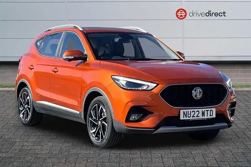 Usado MG ZS Exclusive 111 HP (81 kW) 2022 Laranja SUV