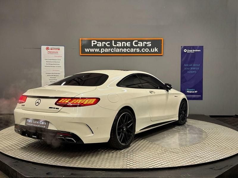 Used Mercedes S63 AMG AMG 612 HP (450 kW) 2018 White Coupe